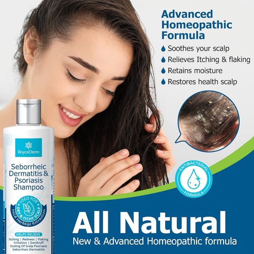 RoyceDerm Seborrheic Dermatitis & Psoriasis Shampoo 250mL - photo 4