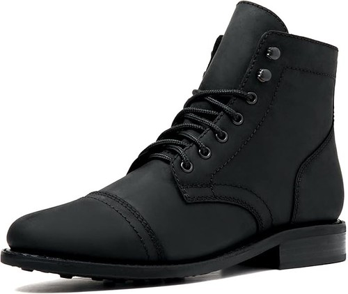 Thursday Boot Captain Black Leather Boots Size 11.5 Men’s