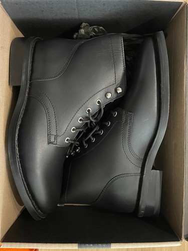 Thursday Boot Captain Black Leather Boots Size 11.5 Men’s - photo 5