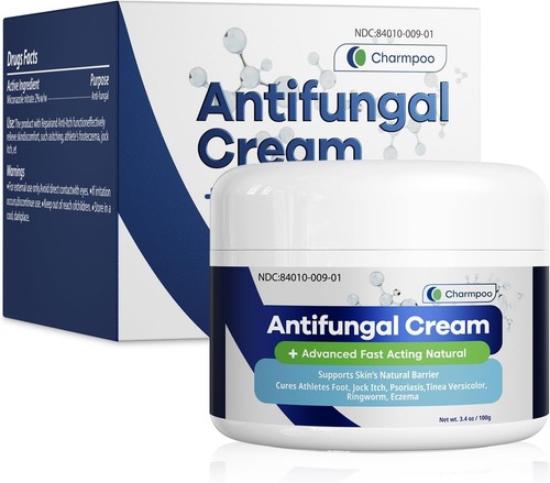 NIB Charmpoo Antifungal Cream For Athletes Foot Jock Itch Ringwo