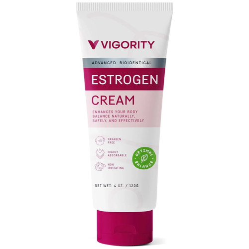 Vigority Estrogen Cream For Women - Menopause Relief 4 fl oz
