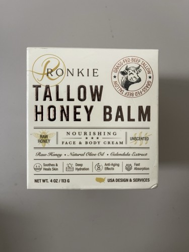 RONKIE Beef Tallow for Skin Care: Grass-Fed Beef Tallow and Raw