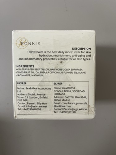 RONKIE Beef Tallow for Skin Care: Grass-Fed Beef Tallow and Raw - photo 2