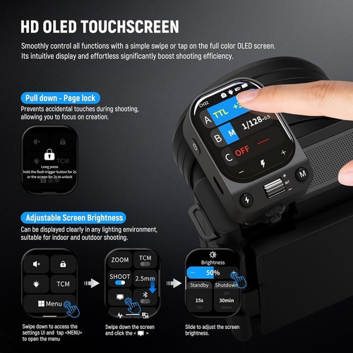 NEEWER QZ-S 1/8000s HSS TTL Wireless Flash Trigger for Sony - photo 4