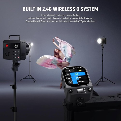 NEEWER QZ-S 1/8000s HSS TTL Wireless Flash Trigger for Sony - photo 5