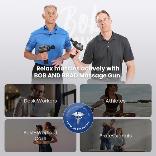 BOB AND BRAD C2 Percussion Muscle Massage Gun - photo 2