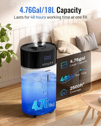 Yokekon Cool and Warm Mist Humidifier 4.76Gal/18L - photo 5