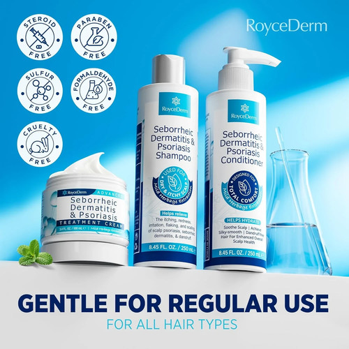 RoyceDerm Seborrheic Dermatitis & Psoriasis Care Set - photo 2