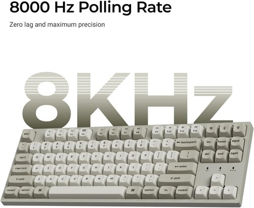 Keychron C1 Pro TKL Mechanical Keyboard Banana Tactile Switches - photo 3