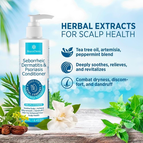 RoyceDerm Seborrheic Dermatitis & Psoriasis Conditioner 250ml - photo 3