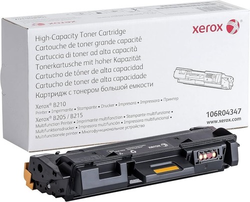 Xerox 106R04347 High Capacity Black Toner Cartridge B205/B210/B2 - photo 2