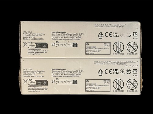 2 Genuine HP 78A Black Ink Cartridge Toner CE278AD - photo 2