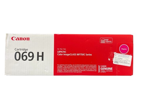 Canon 069 H High-Capacity Magenta Toner Cartridge 5096C001 - photo 4