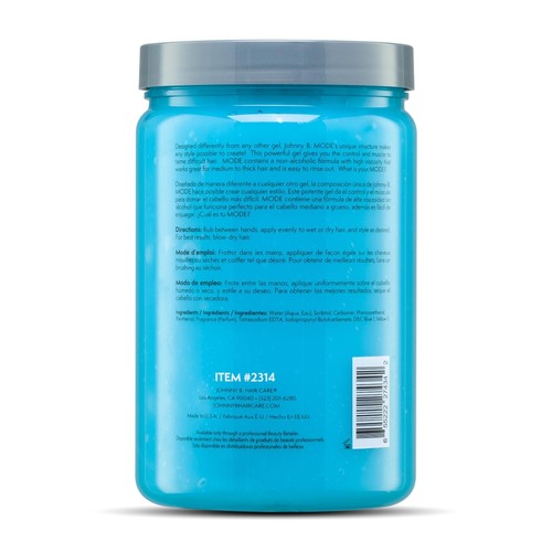 Johnny B Mode Styling Hair Gel 32 oz - photo 2