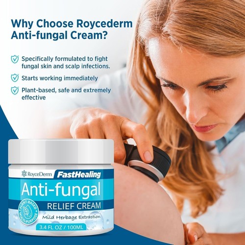 Roycederm Antifungal Cream, Athletes Foot Treatment Cream - photo 2
