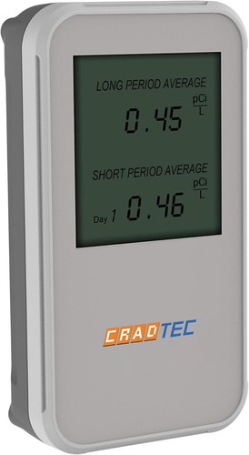 Cradtec Digital Radon Detector III, White