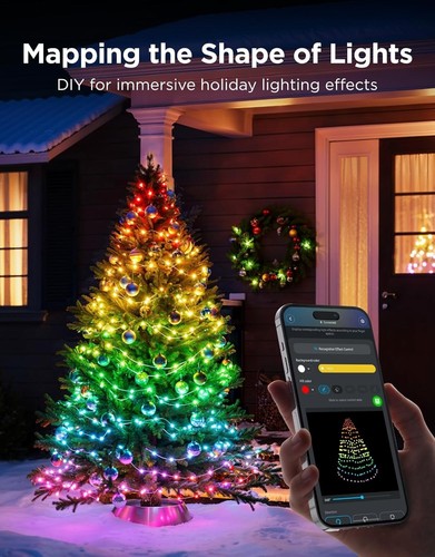 Govee Christmas Lights 2, RGBWIC 99FT 300LEDs Holiday Lights - photo 2