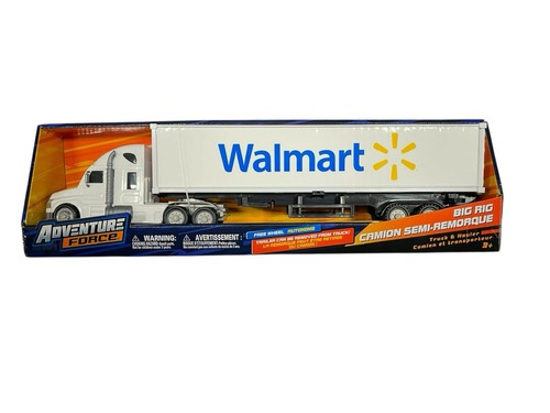 New Adventure Force WalMart Big Rig Hauler Semi Truck Toy