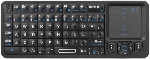 Rii K06 Mini Bluetooth Backlit 2.4GHz Wireless Keyboard