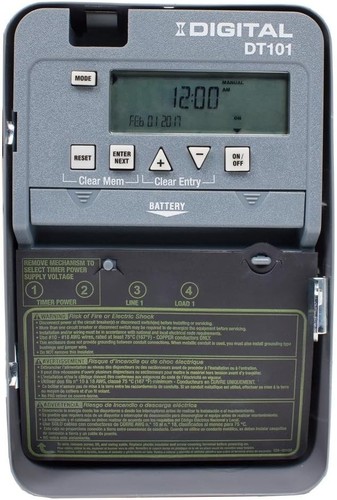 Intermatic 20-Amp 24-Hour SPST 1-Circuit Digital Time Switch DT1