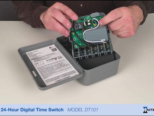 Intermatic 20-Amp 24-Hour SPST 1-Circuit Digital Time Switch DT1 - photo 3