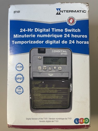 Intermatic 20-Amp 24-Hour SPST 1-Circuit Digital Time Switch DT1 - photo 4