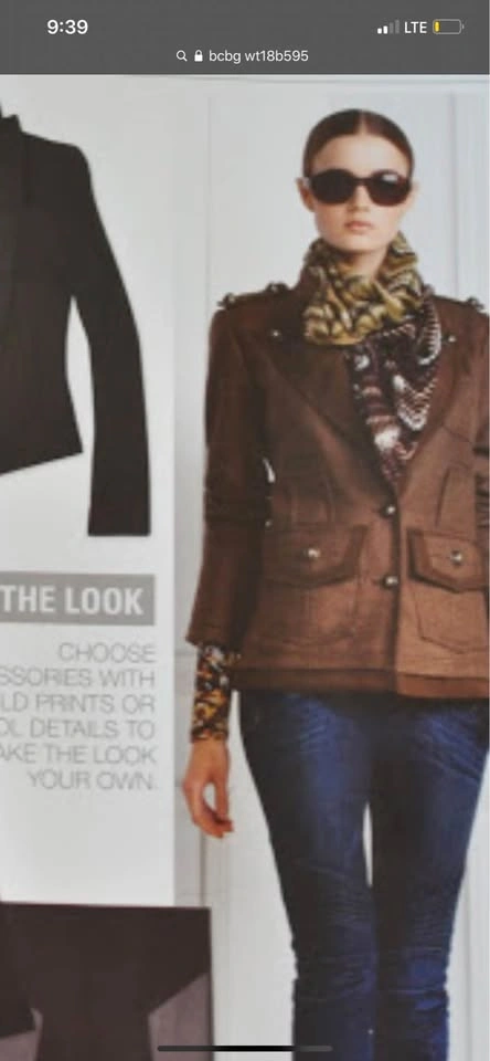 BCBG military inspired jacket/blazer - photo 3