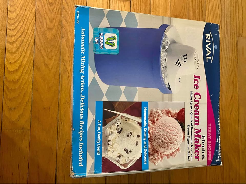 Rival Ice Cream Machine