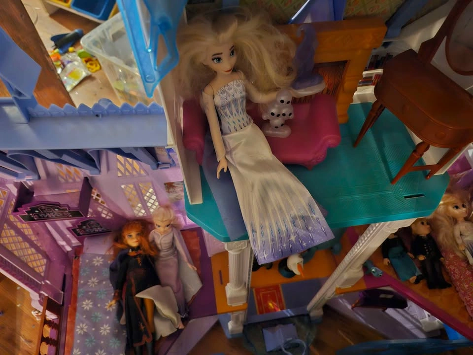 Frozen castle doll house - photo 3