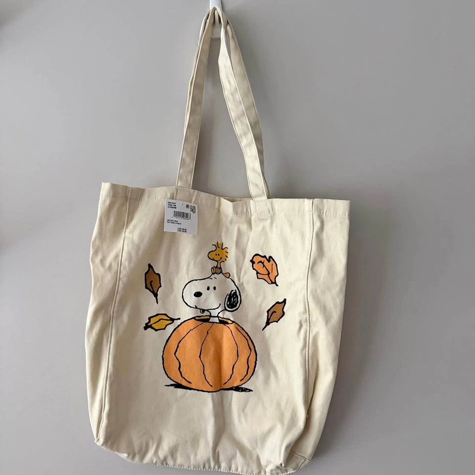 NWT Snoopy Halloween Fall American Eagle Tote Bag