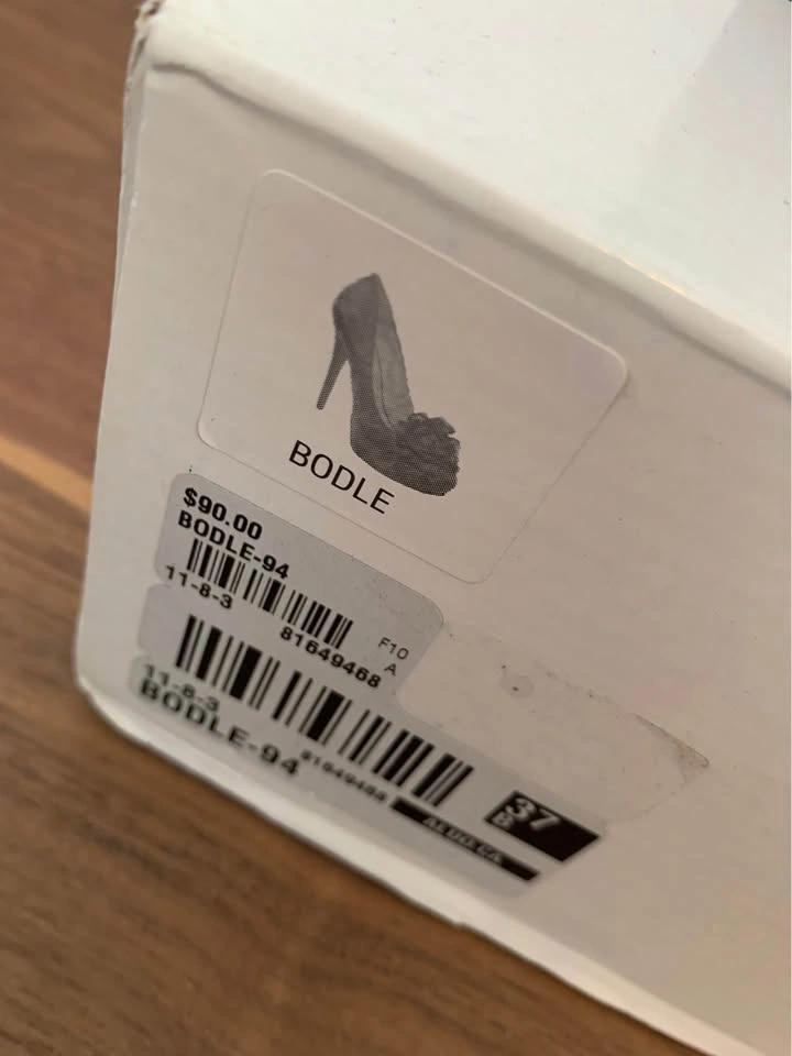 Aldo satin black heels (size 37) - photo 2