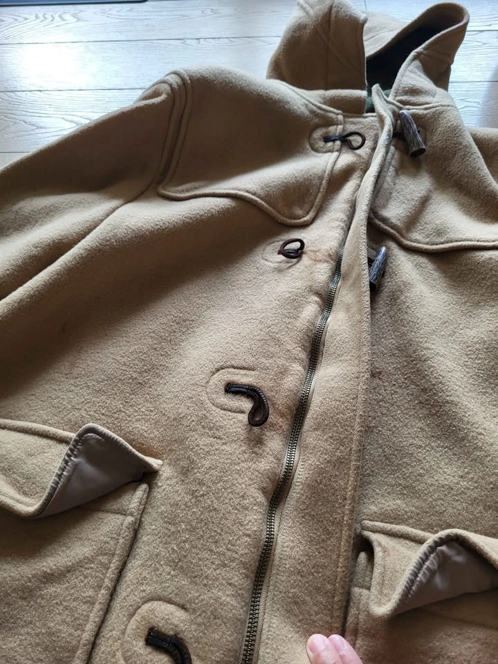 Lands’ End Vintage Wool Duffle Coat – Camel/Tan - photo 4