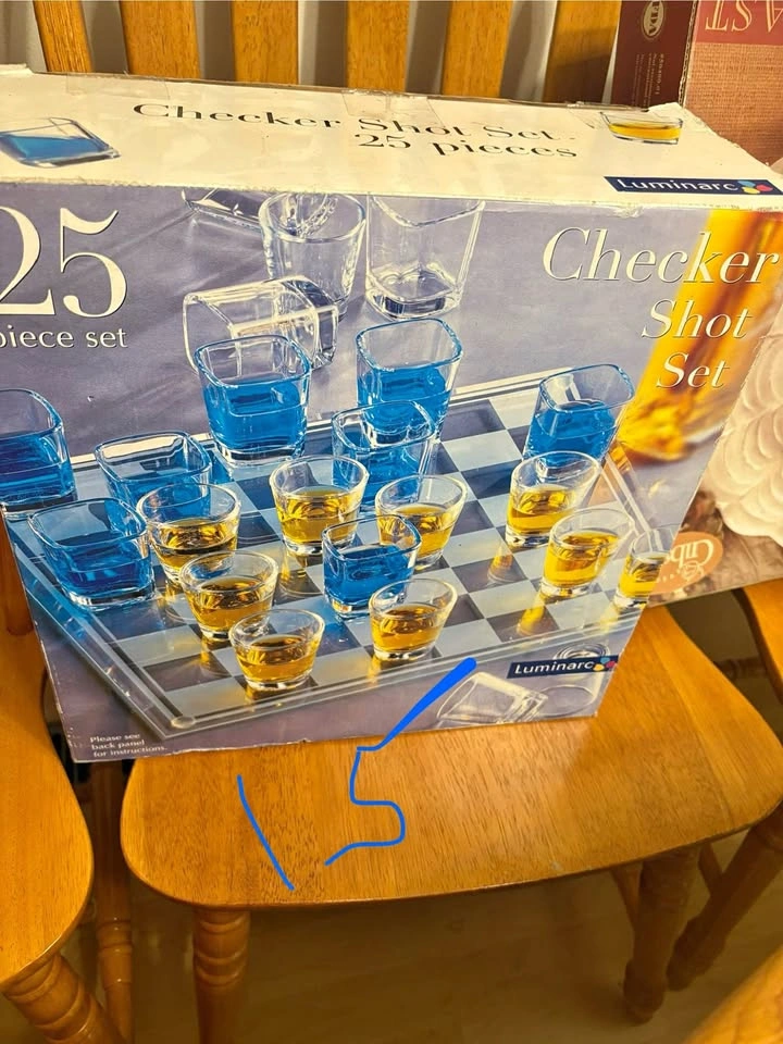 Checker Shot Set