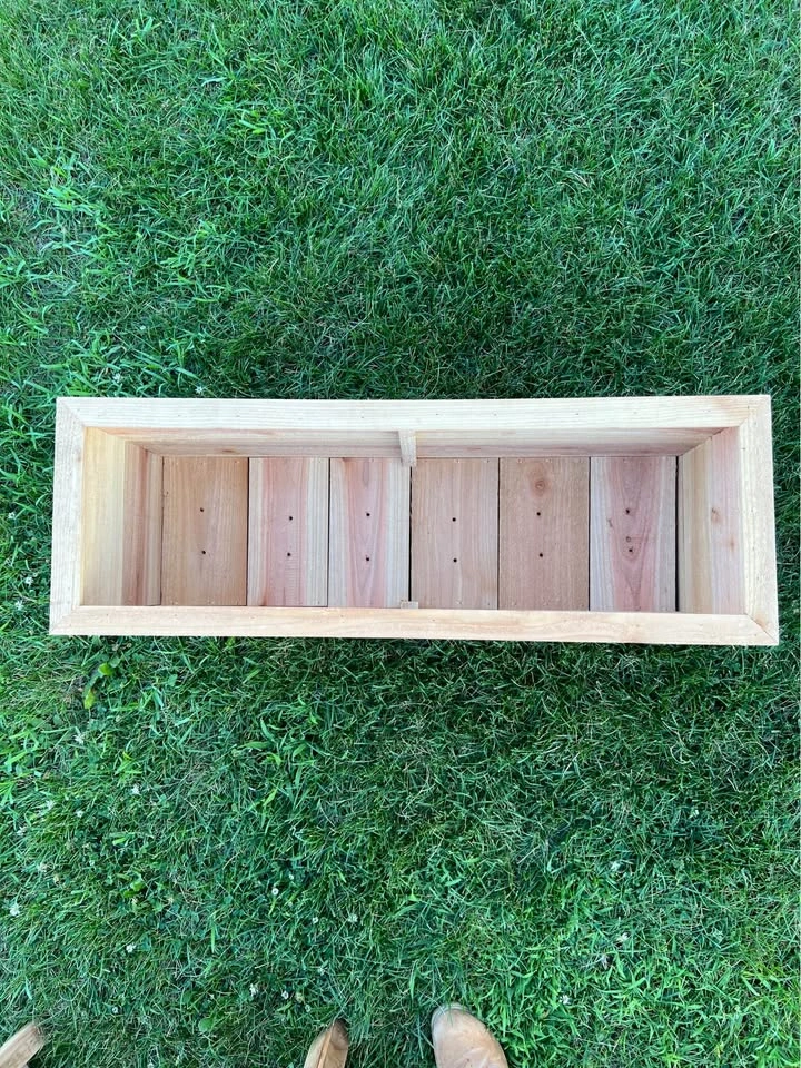 3 Foot-Handmade Cedar Planter Boxes - photo 2