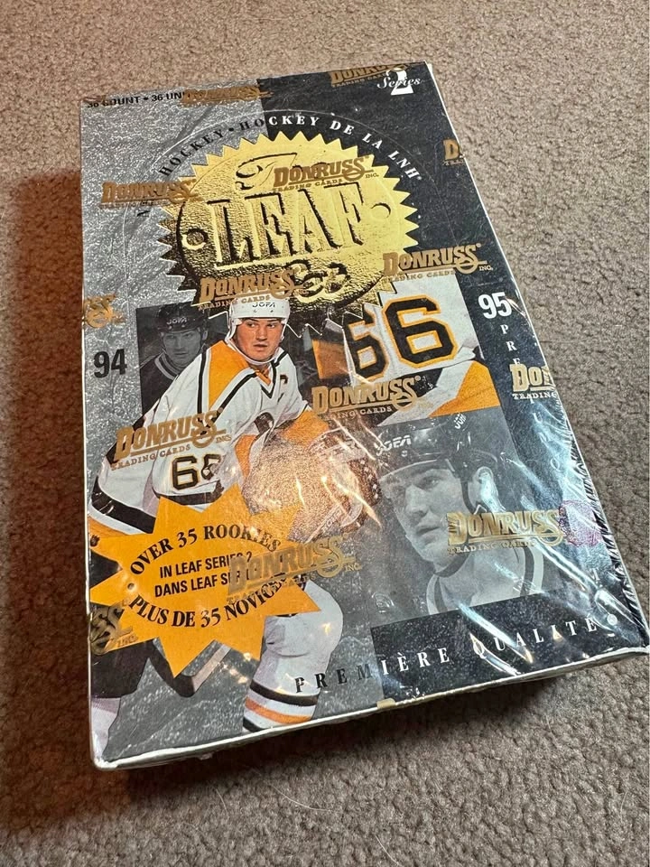 1994-95 LEAF HOCKEY SERIES 2 FACTORY SEALED BOX MINT