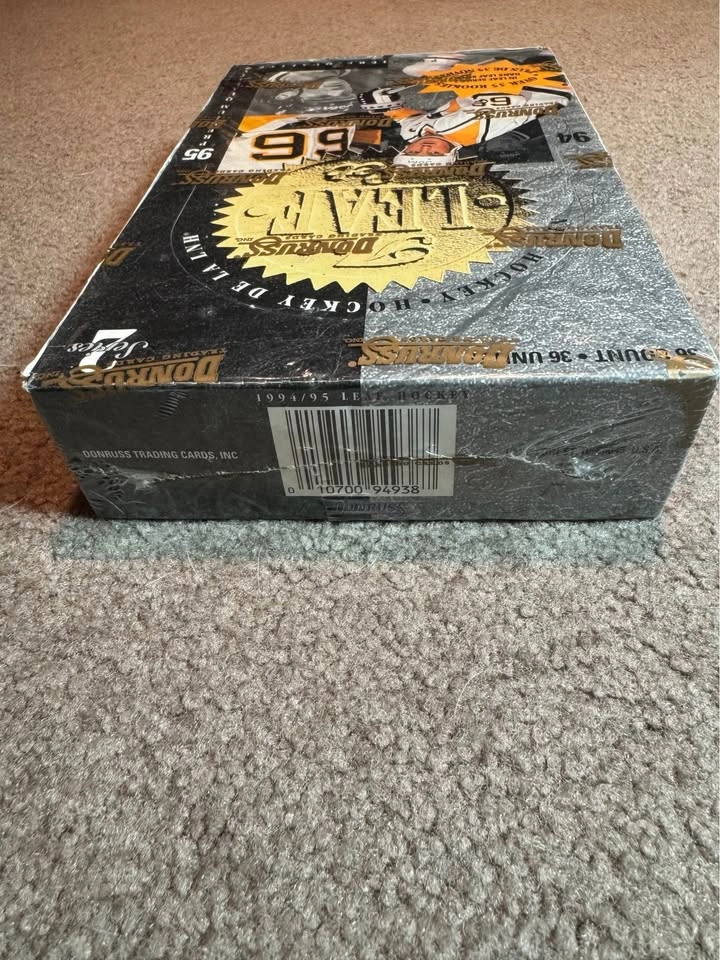 1994-95 LEAF HOCKEY SERIES 2 FACTORY SEALED BOX MINT - photo 3