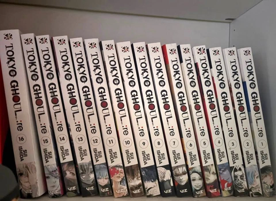 Tokyo Ghoul: Re Manga Set (1-16) + Illustration Book
