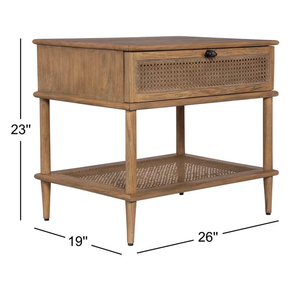 NEW End Table with Storage - photo 3