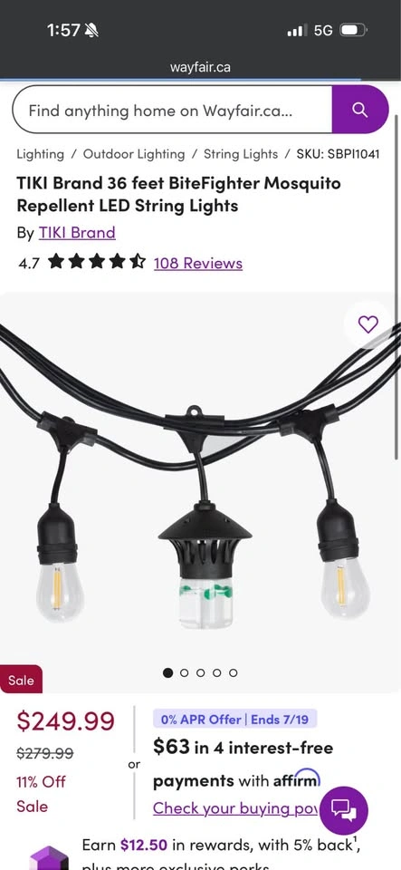 Outdoor Mosquito LED lights - photo 2