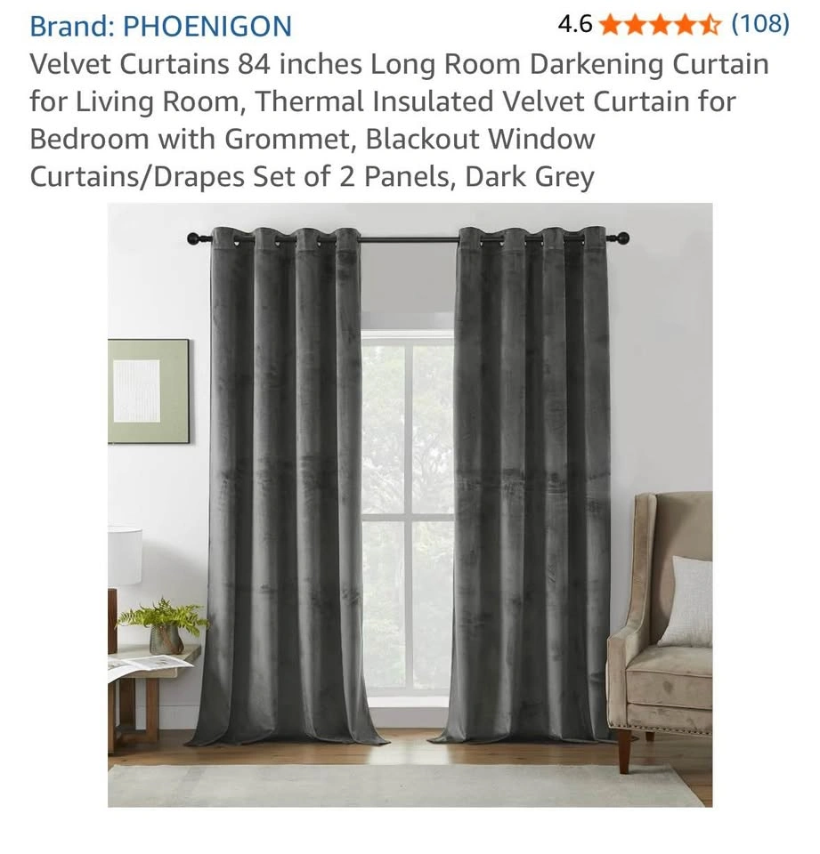 NEW Blackout Curtains - photo 2