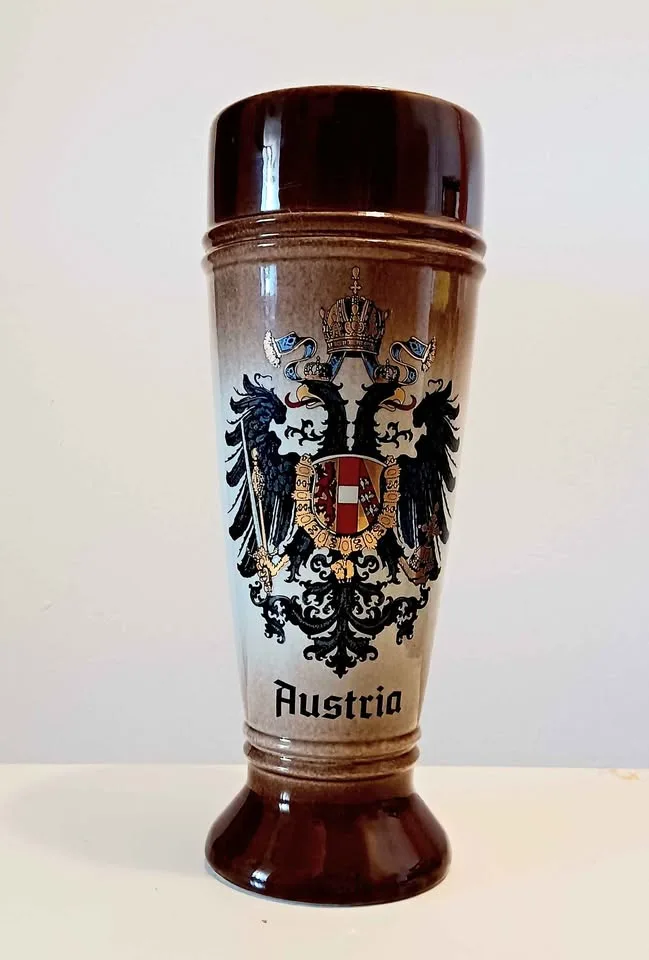 Mid Century Porcelain King Beer Stein thumbnail