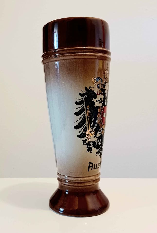 Mid Century Porcelain King Beer Stein - photo 4