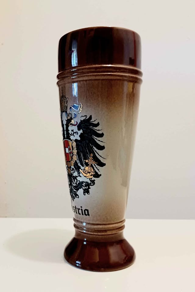 Mid Century Porcelain King Beer Stein - photo 5
