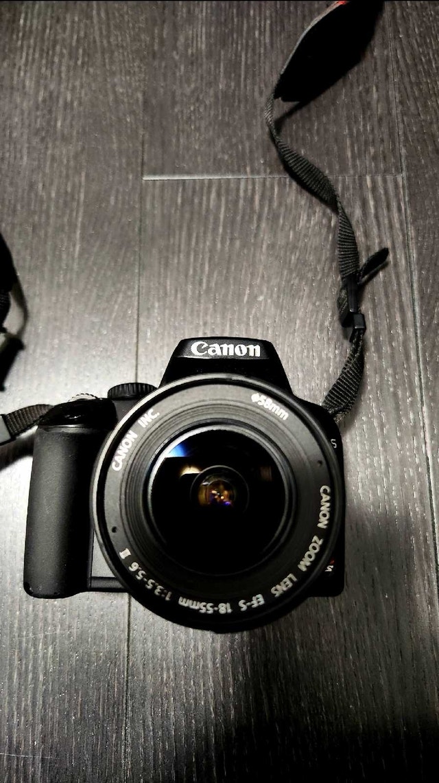 Canon Rebel XS with case and kit lens - photo 2