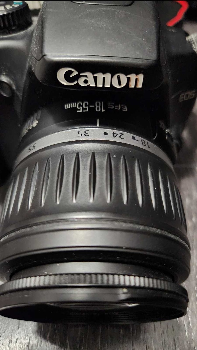 Canon Rebel XS with case and kit lens - photo 3