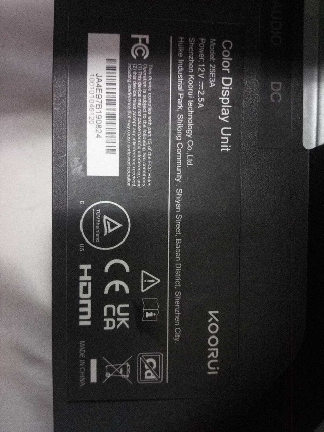 Koorui 25E3A 144 HZ Monitor - photo 4