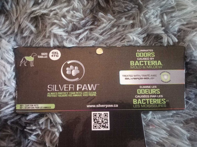 Silver Paw Dog Jacket - photo 3