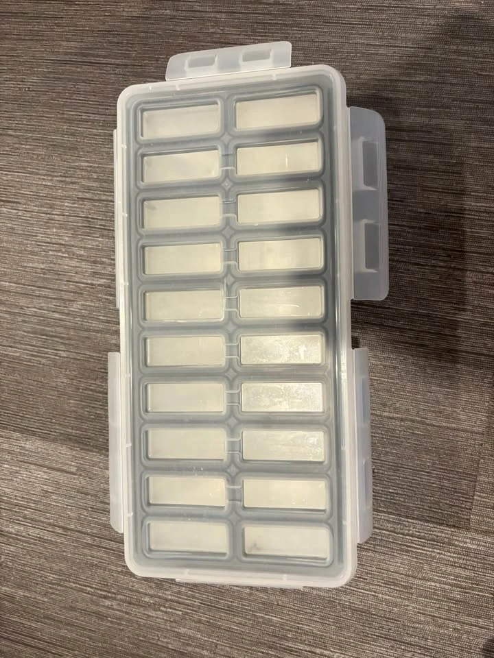 Stackable Cube Tray with Lid and Storage Bin - photo 2