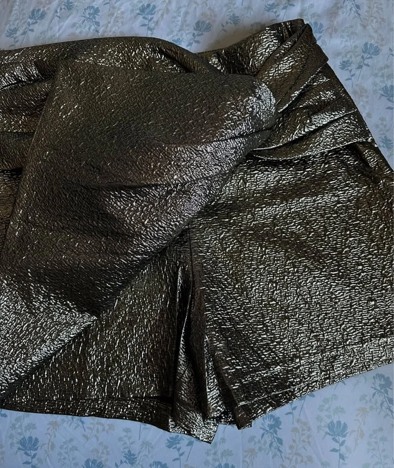 ZARA Gold Skort size L - photo 3