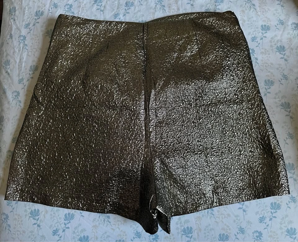 ZARA Gold Skort size L - photo 4
